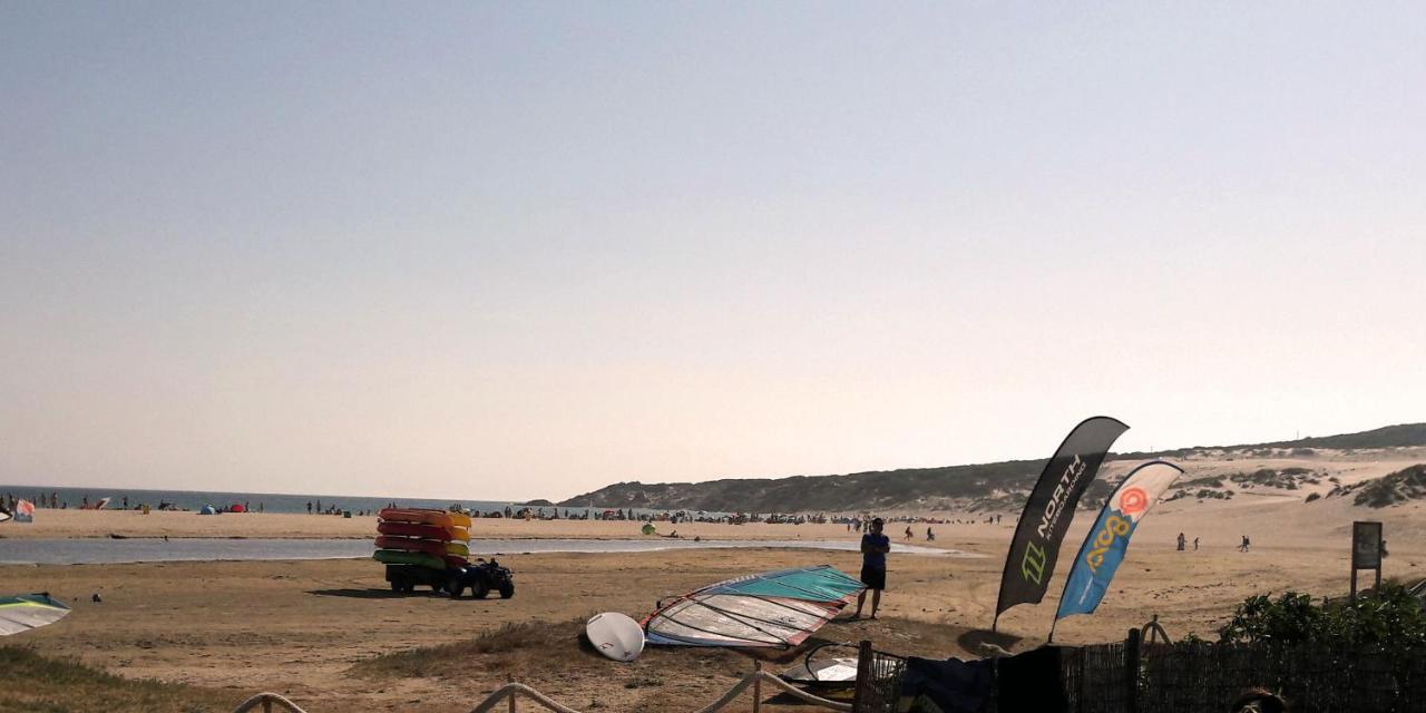 Tarifa-Blick Auf Afrika, Haus Am Meer, Haustiere Erlaubt Luaran gambar