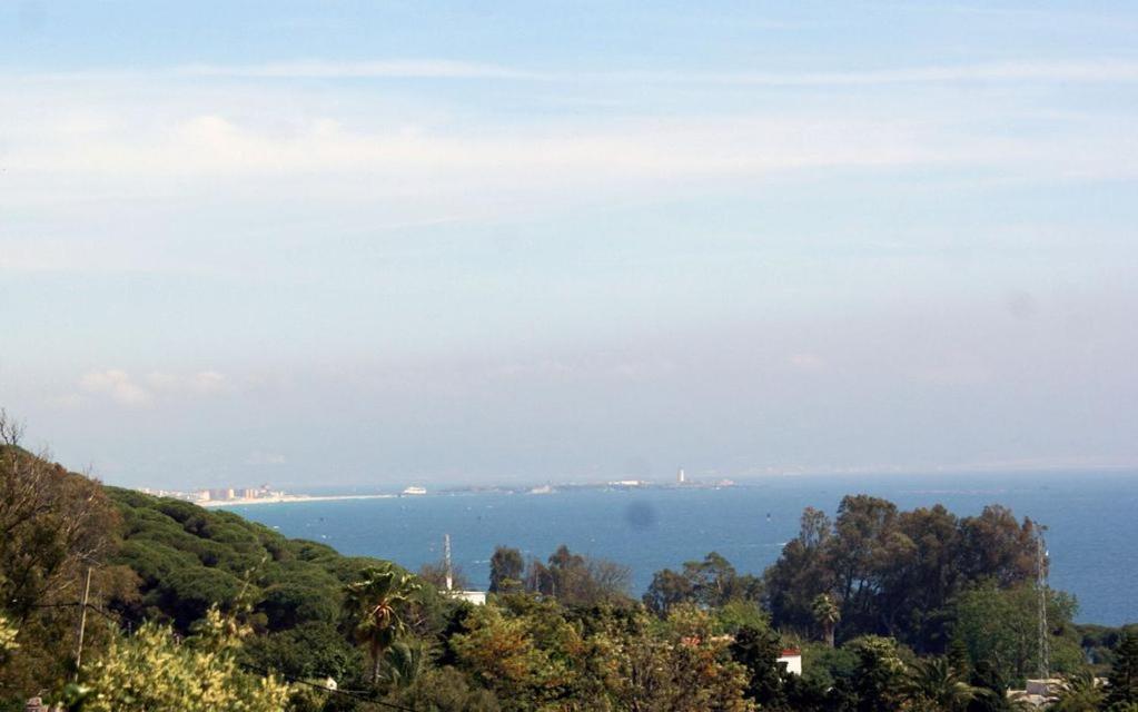 Tarifa-Blick Auf Afrika, Haus Am Meer, Haustiere Erlaubt Luaran gambar